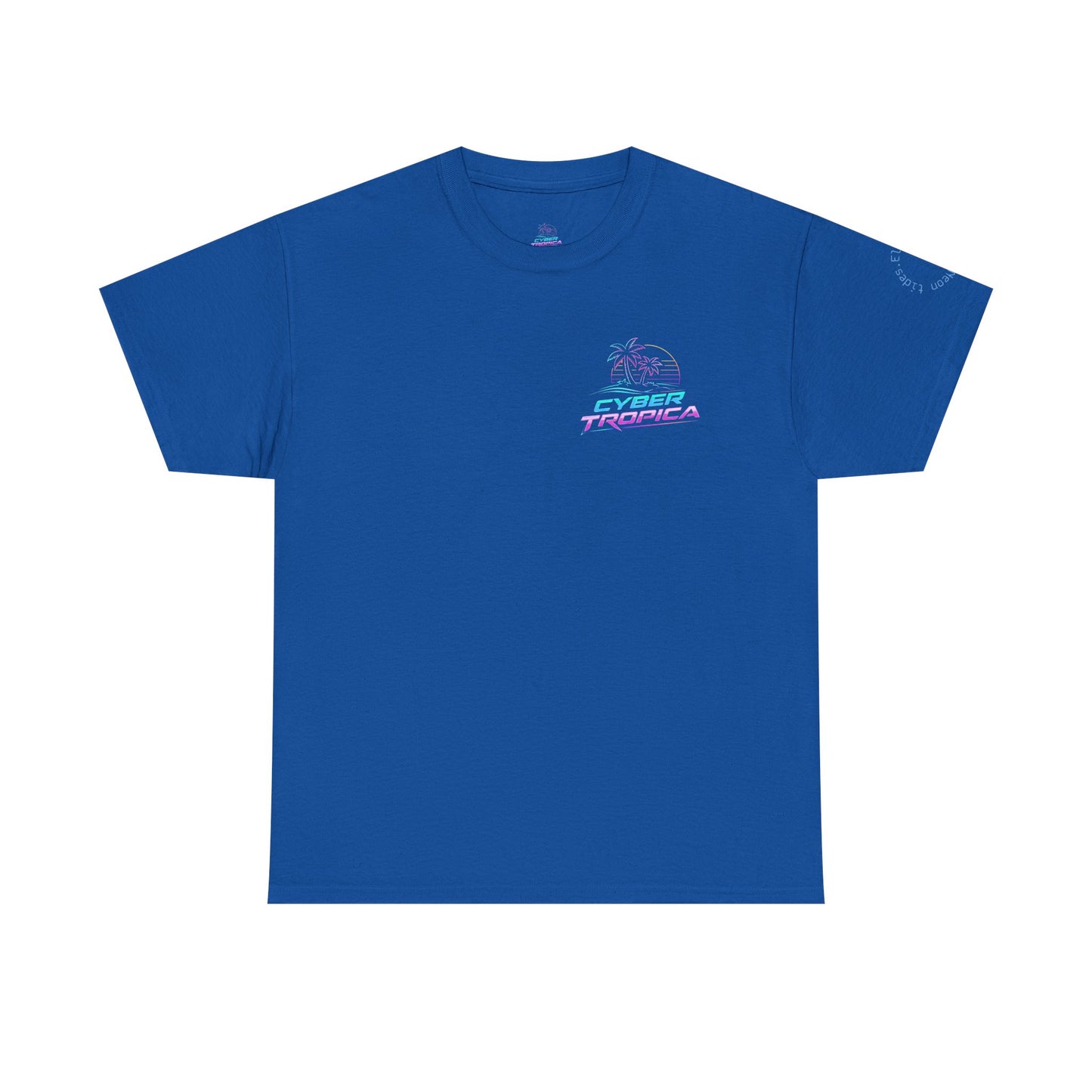 Neuroglitch Graphic Tee — Retro Futuristic Cyberpunk T-Shirt