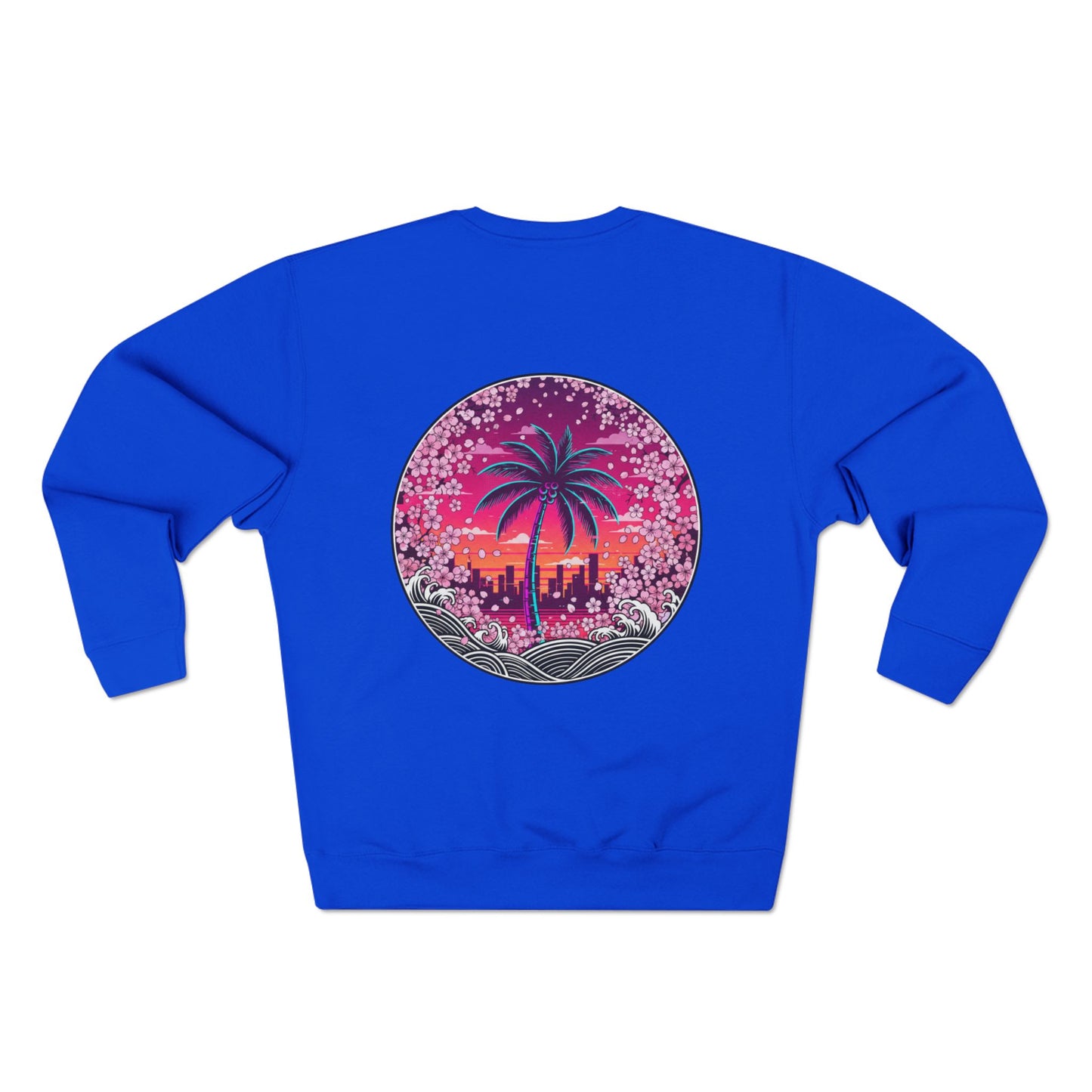 Tropical Sakura Sunset sweatshirt
