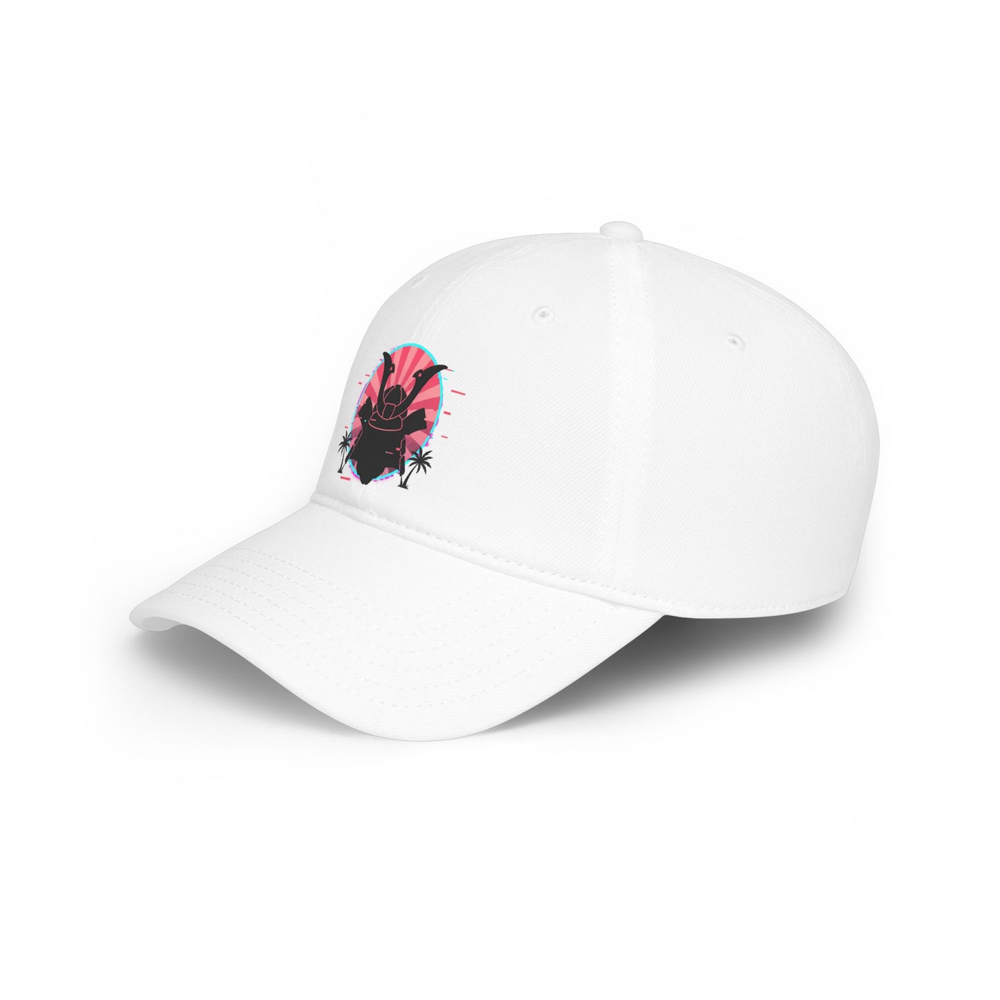 Tropical Samurai Sunset Baseball Cap