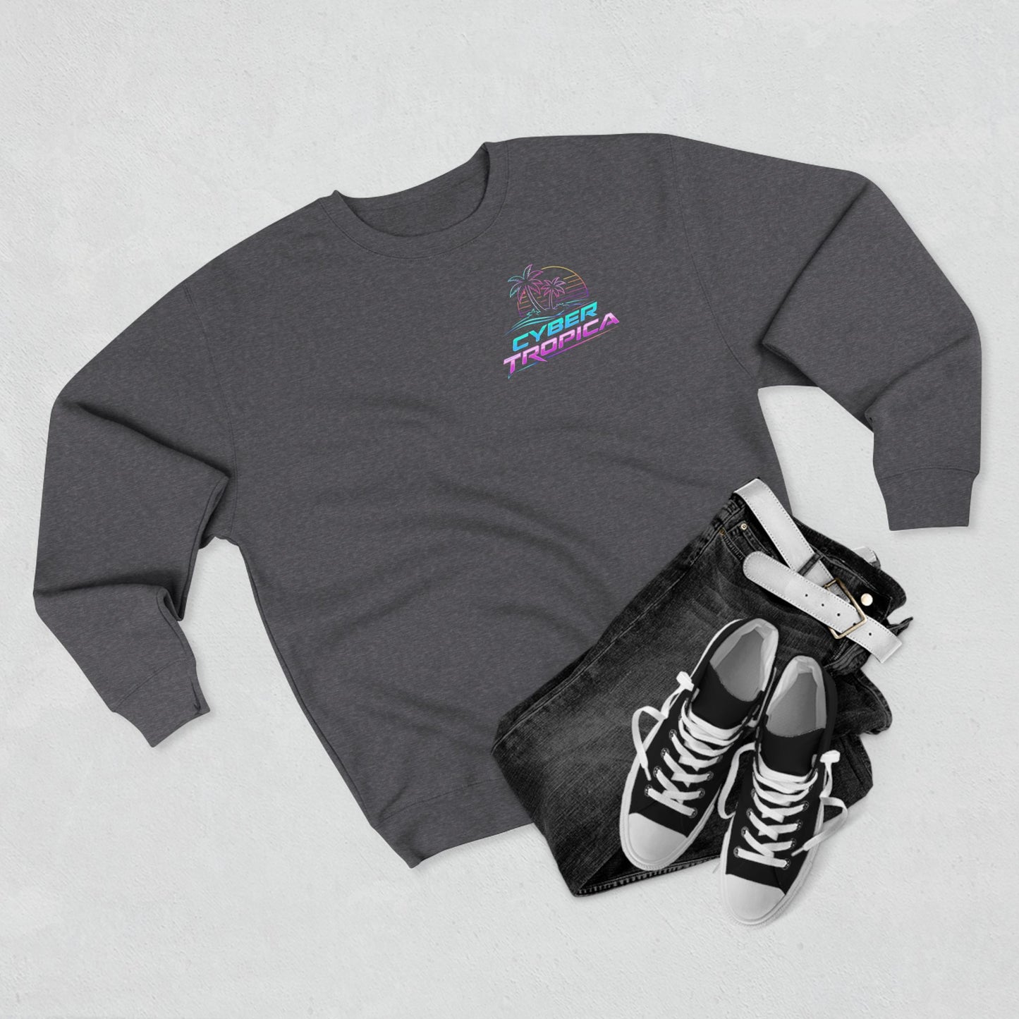 Tropical Sakura Sunset sweatshirt