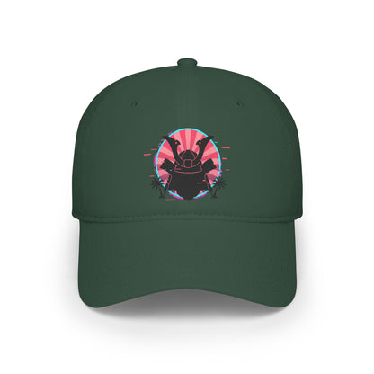 Tropical Samurai Sunset Baseball Cap