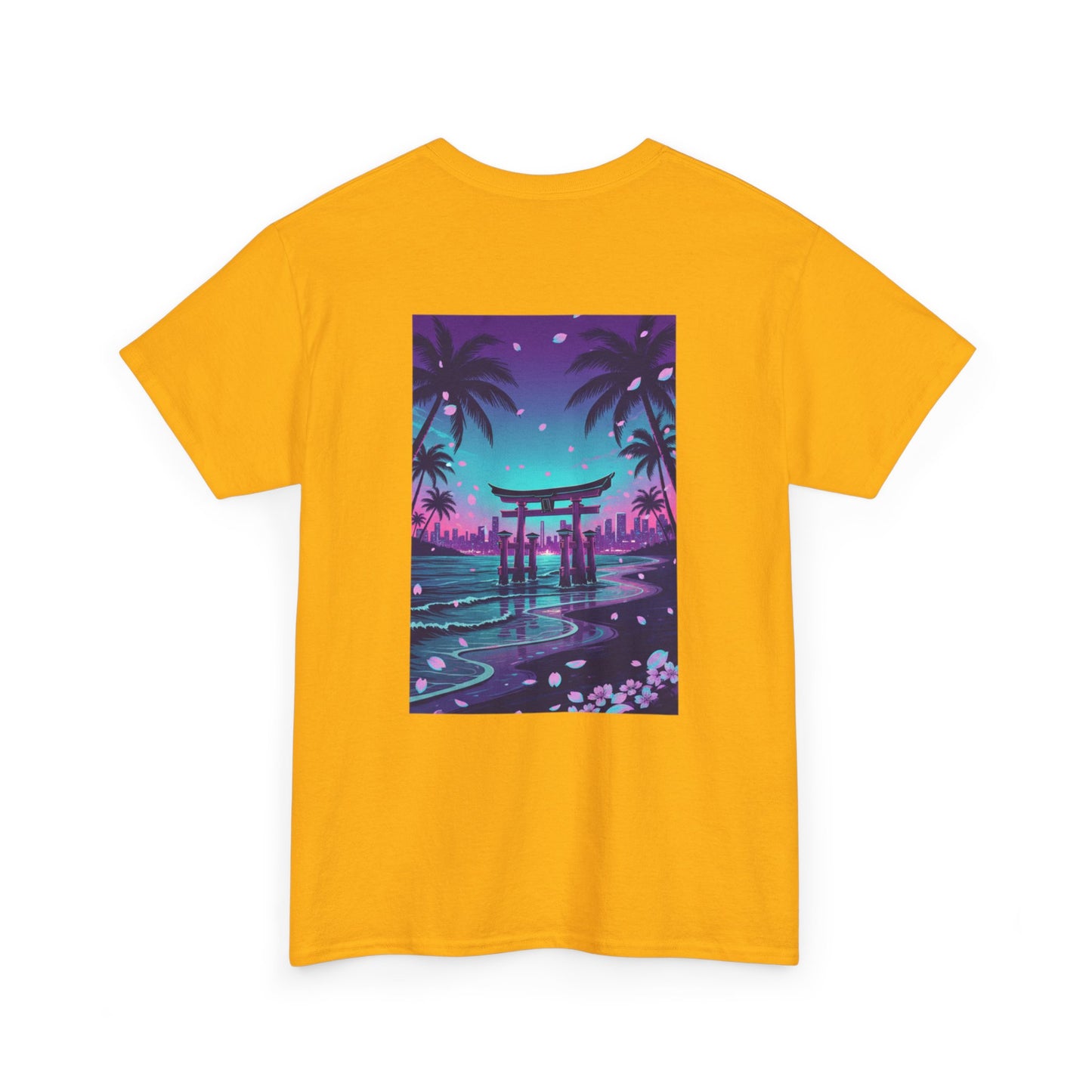 Tropical Beach Torii Gate T-Shirt