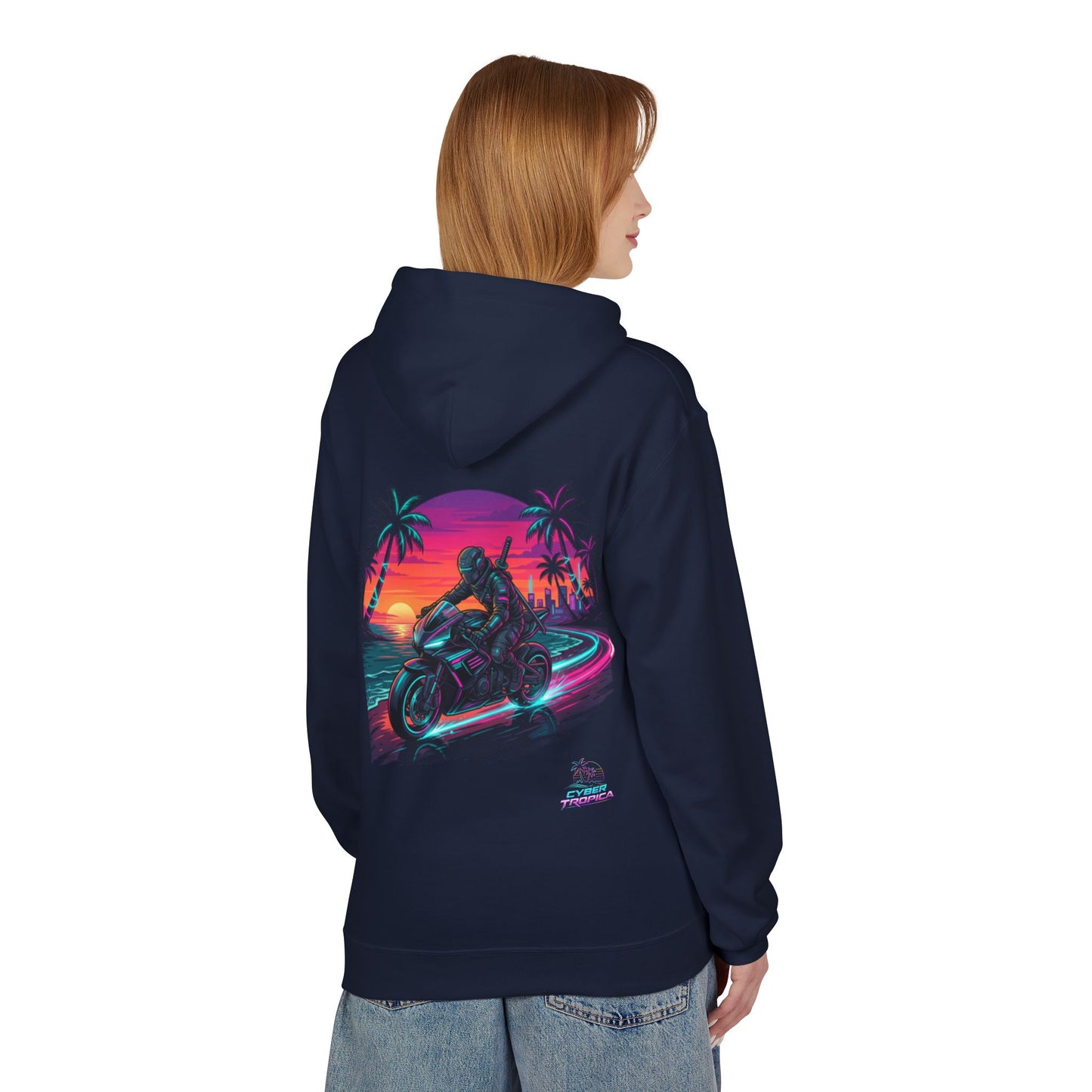 Neon Palm Rider Graphic Pullover 1st edition