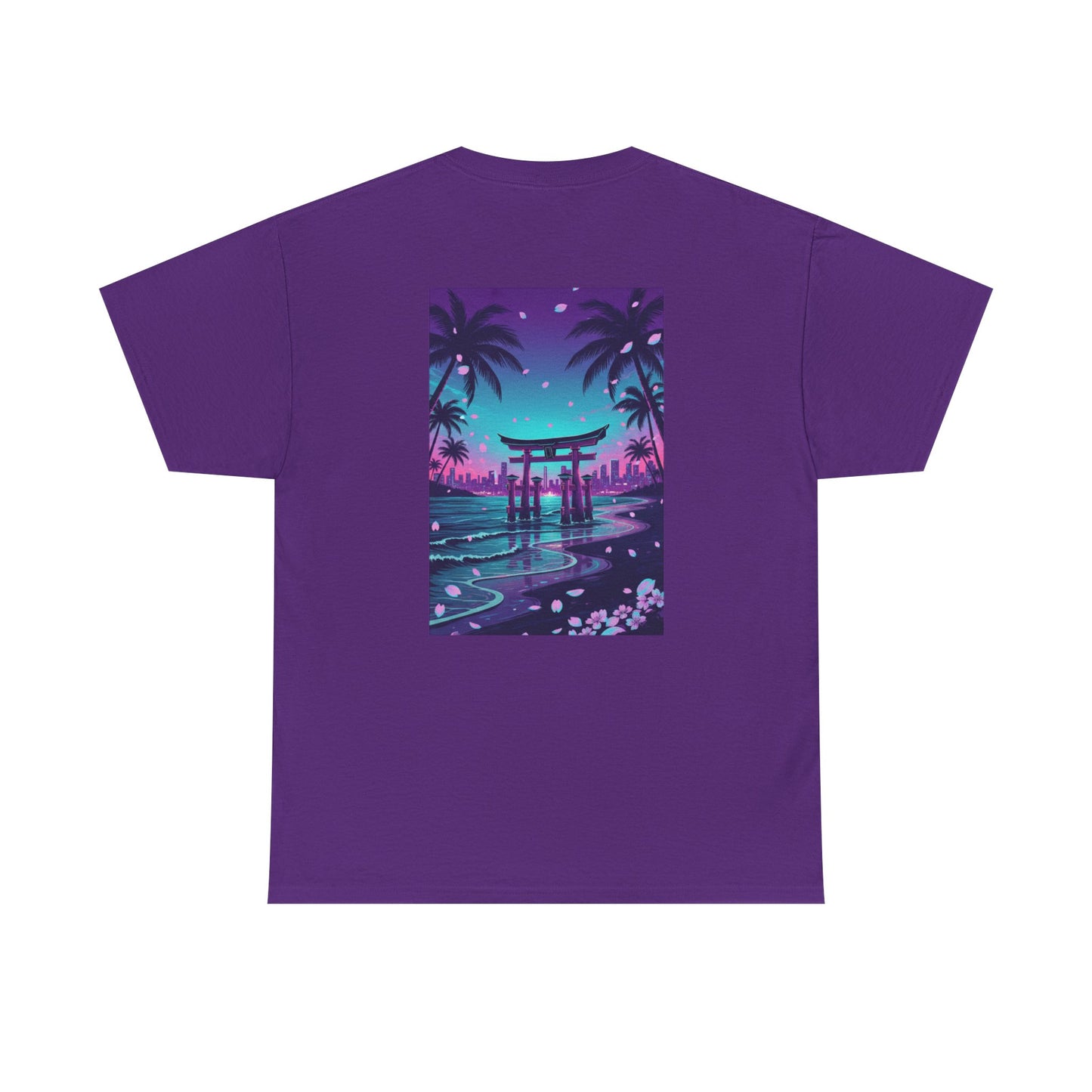 Tropical Beach Torii Gate T-Shirt