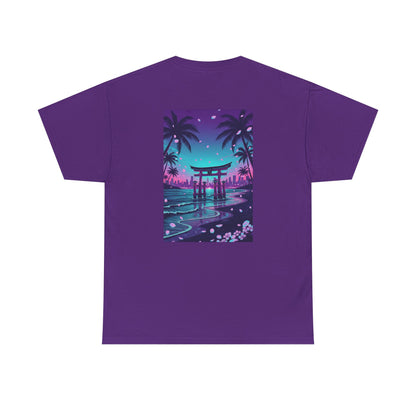 Tropical Beach Torii Gate T-Shirt