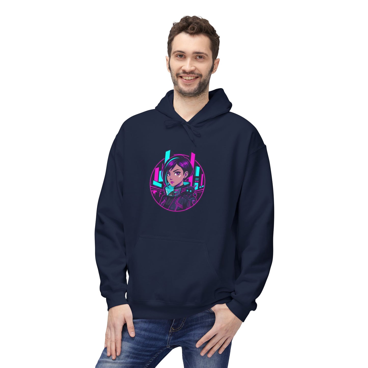 Cyberpunk City Hoodie 1st edition
