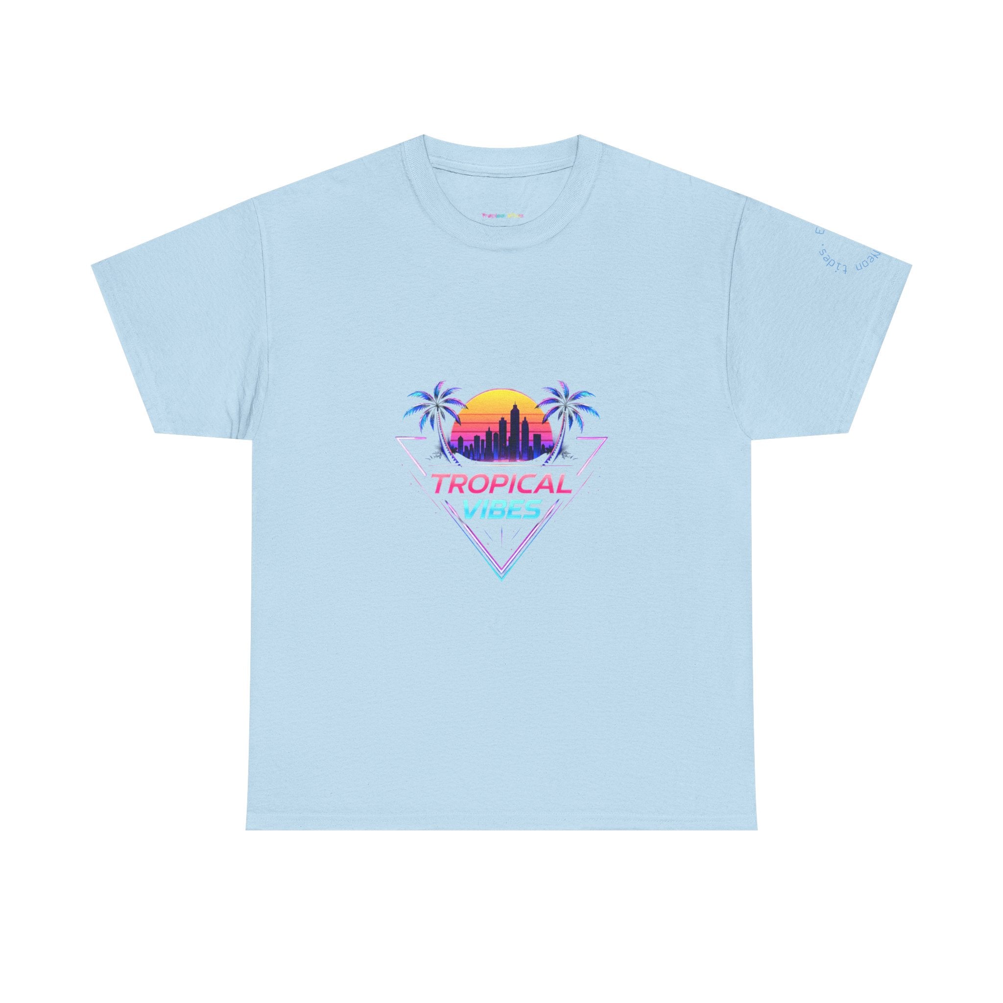 Torii Gate T-Shirt — Tropical Vibes Sunset Palm Tee