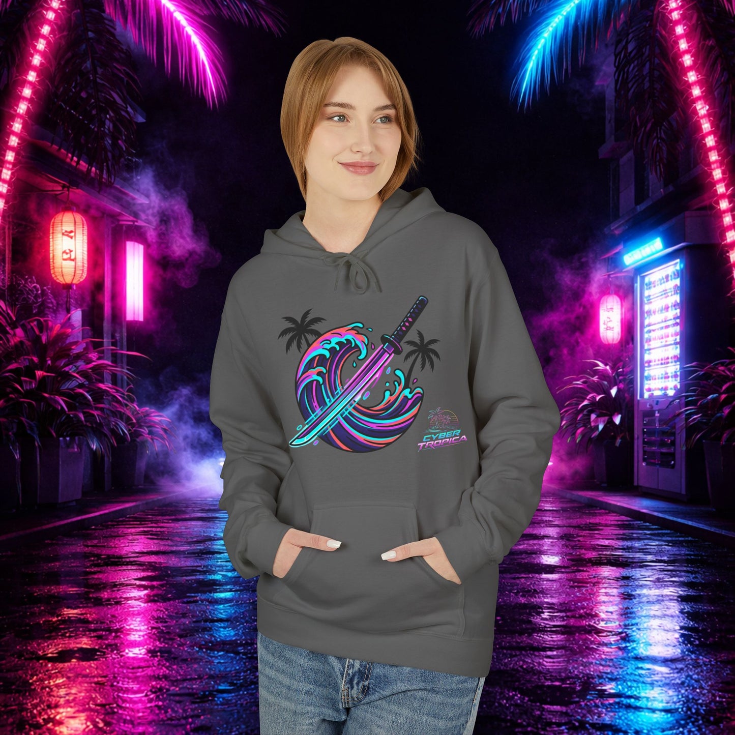 Cyber Lone Samurai Hoodie 1st edition