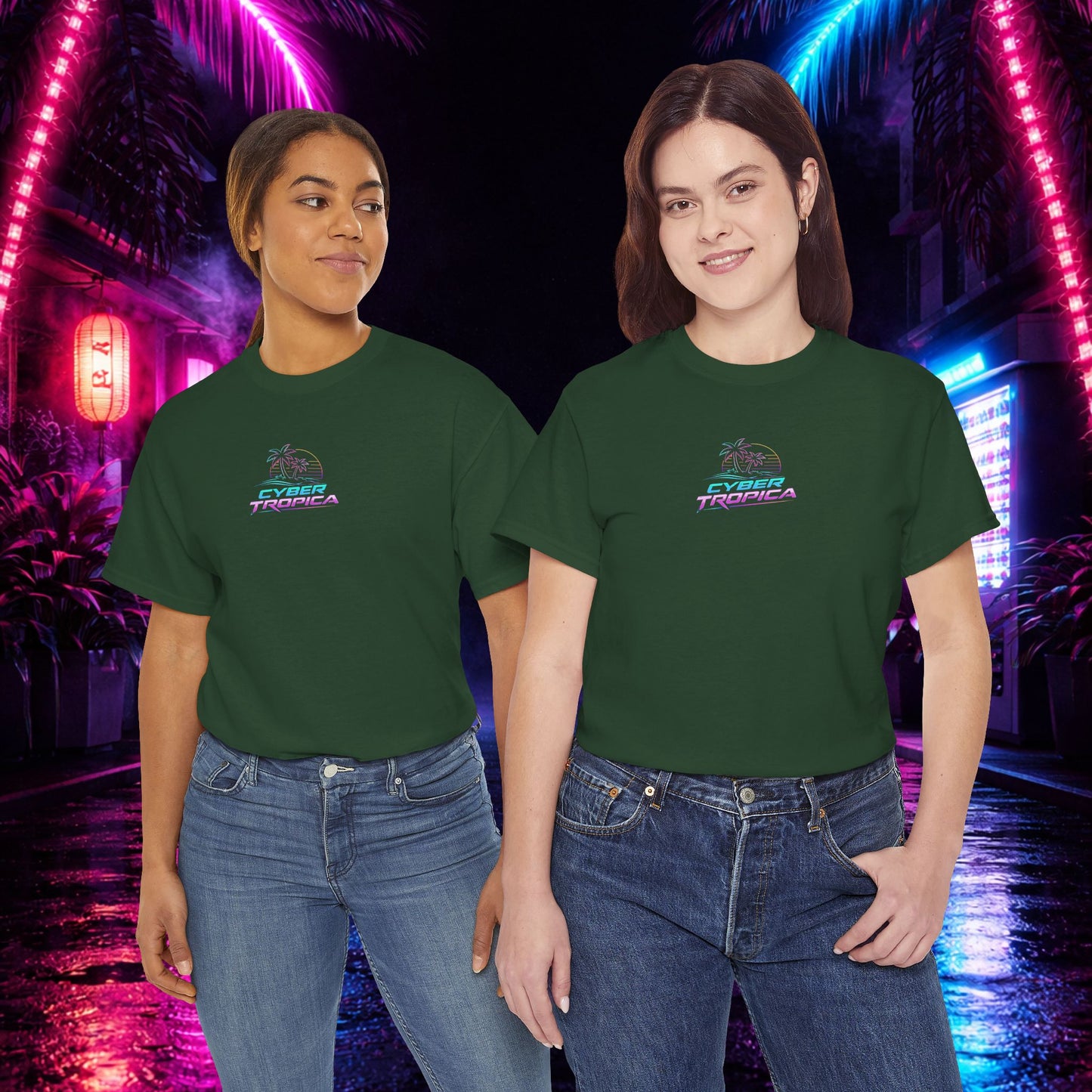 Tropical Beach Torii Gate T-Shirt