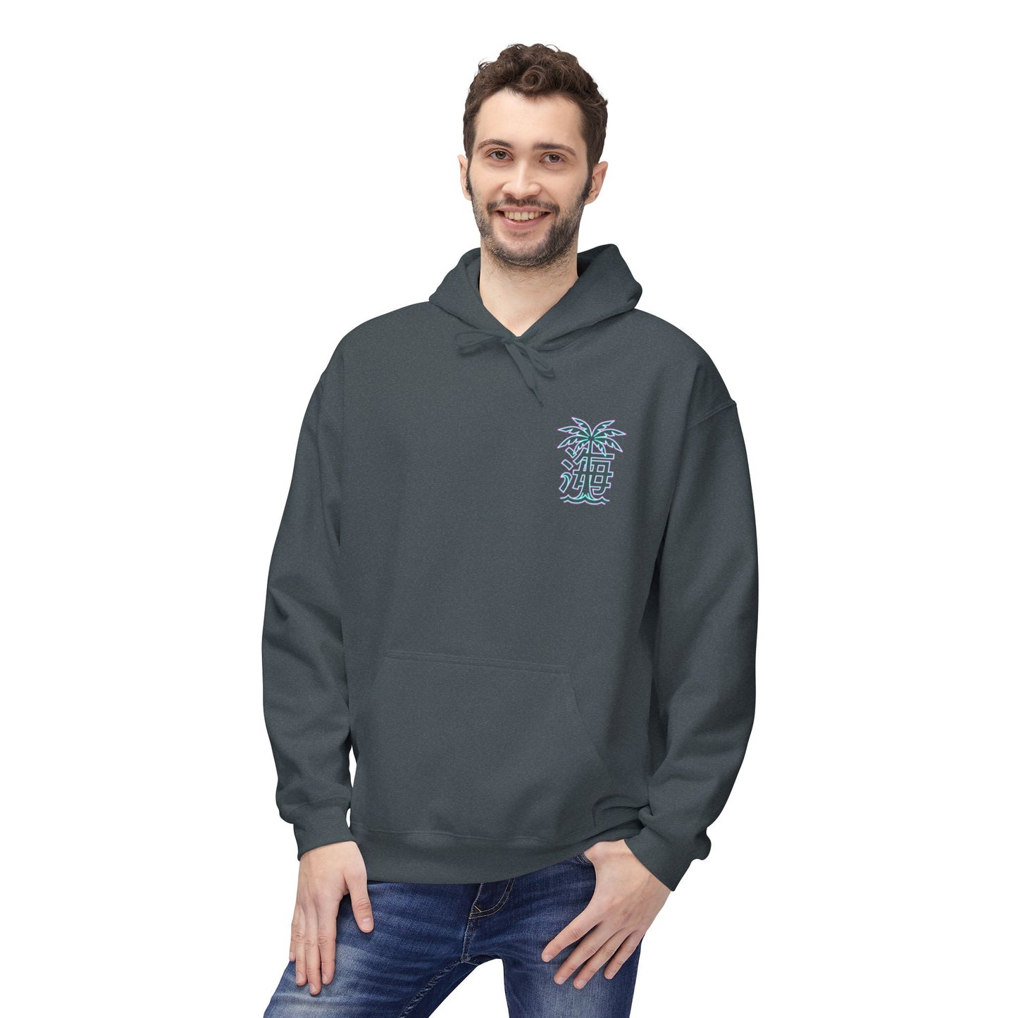 Neon Palm Rider Graphic Pullover 1st edition