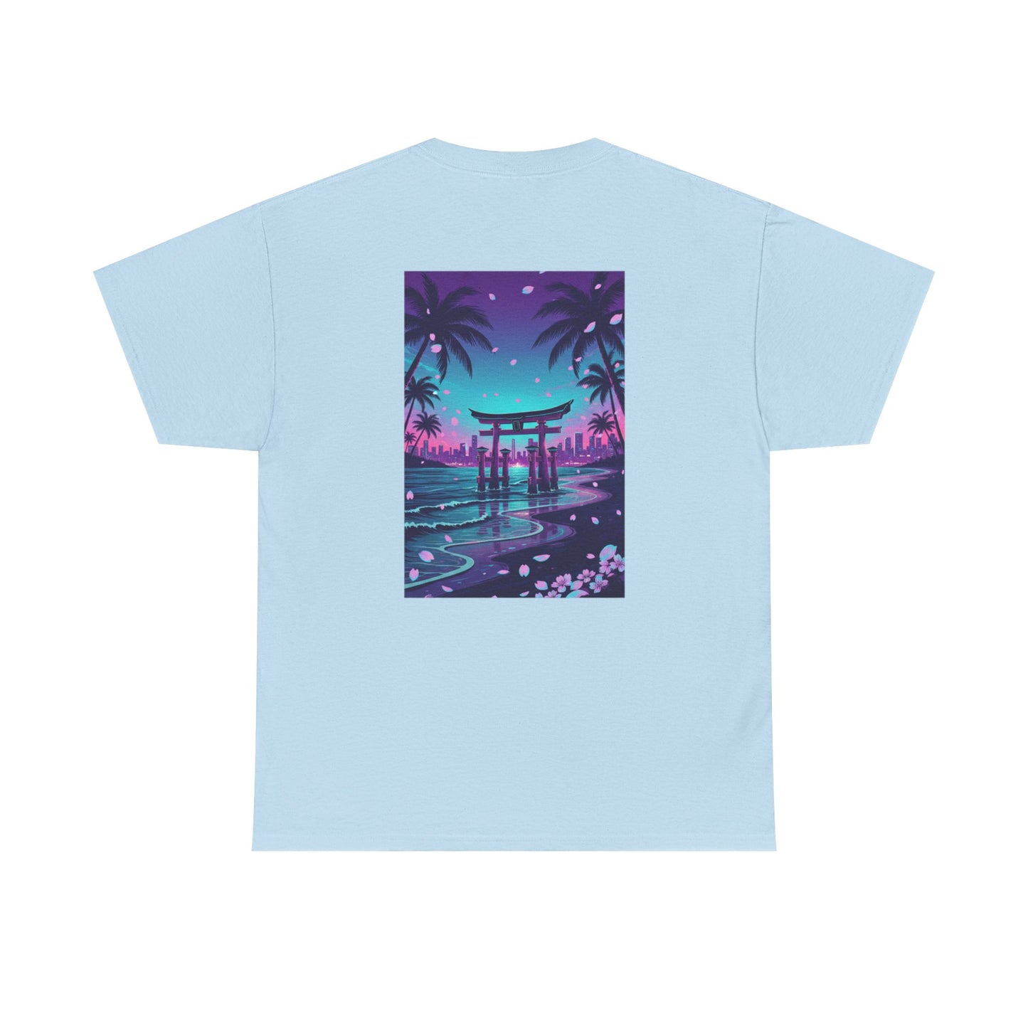 Tropical Beach Torii Gate T-Shirt