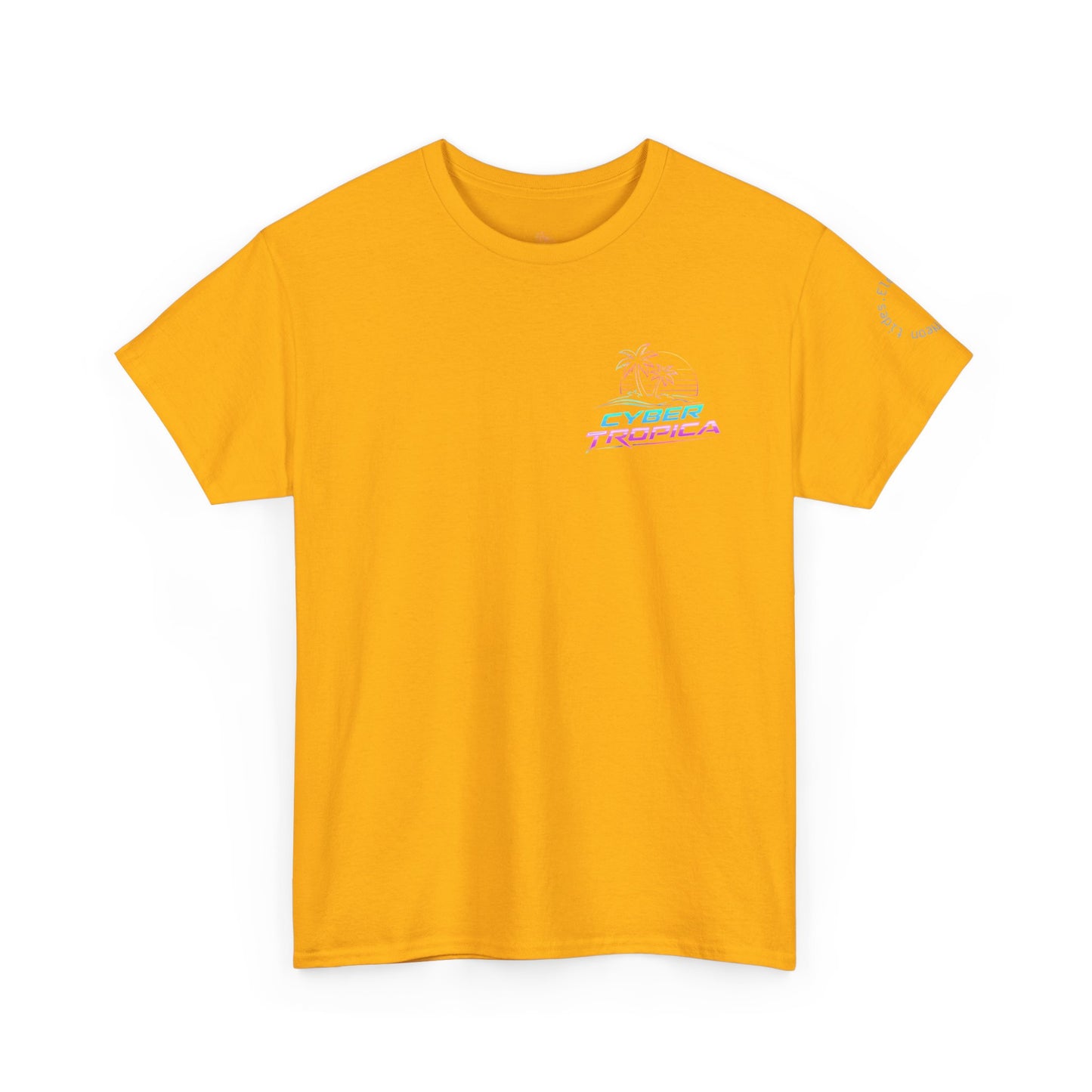 Neuroglitch Graphic Tee — Retro Futuristic Cyberpunk T-Shirt