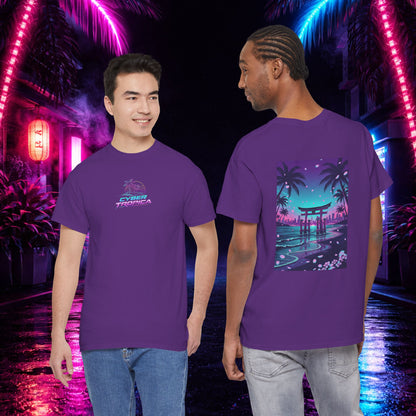 Tropical Beach Torii Gate T-Shirt