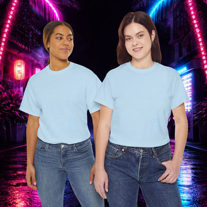 Vaporwave Japanese Surf T-Shirt — "未来の海" Retro Neon Aesthetic