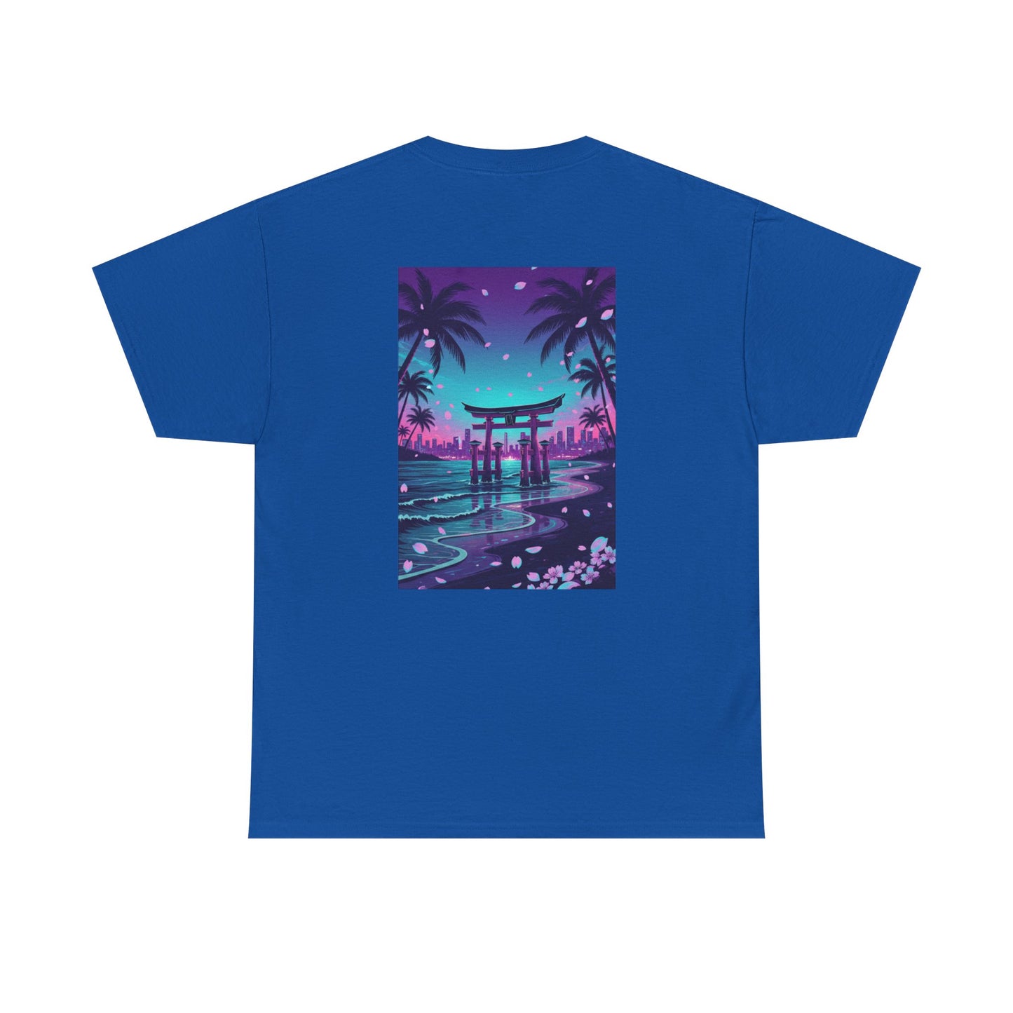 Tropical Beach Torii Gate T-Shirt