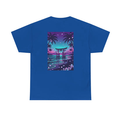 Tropical Beach Torii Gate T-Shirt