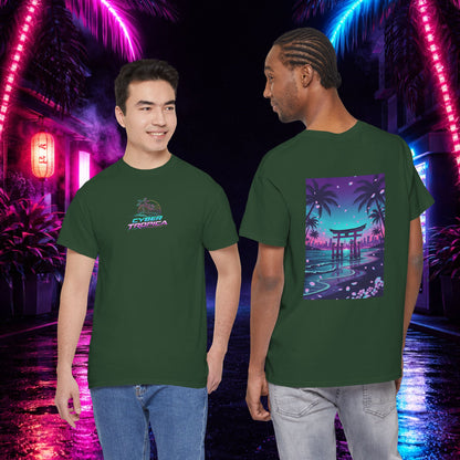 Tropical Beach Torii Gate T-Shirt