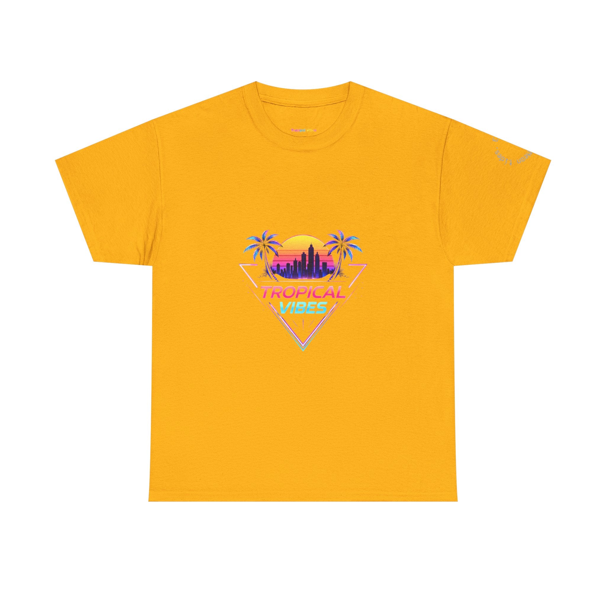 Torii Gate T-Shirt — Tropical Vibes Sunset Palm Tee
