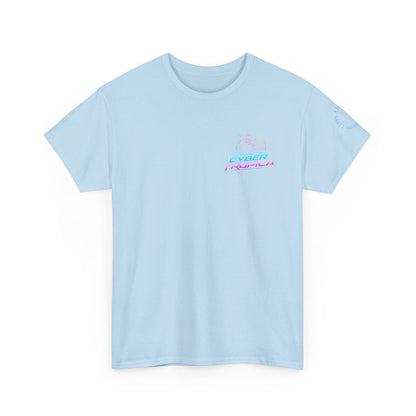 Neuroglitch Graphic Tee — Retro Futuristic Cyberpunk T-Shirt