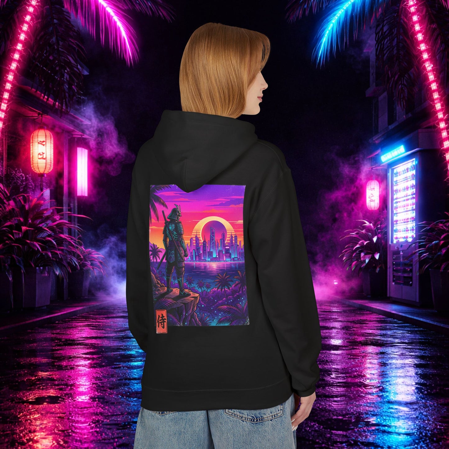 Cyber Lone Samurai Hoodie 1st edition