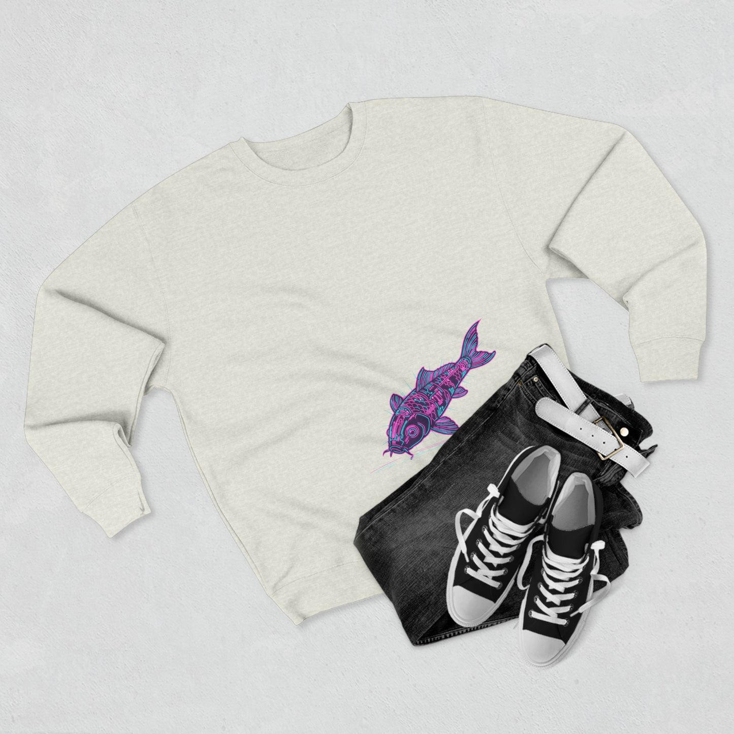 Koi wave sweatshirt