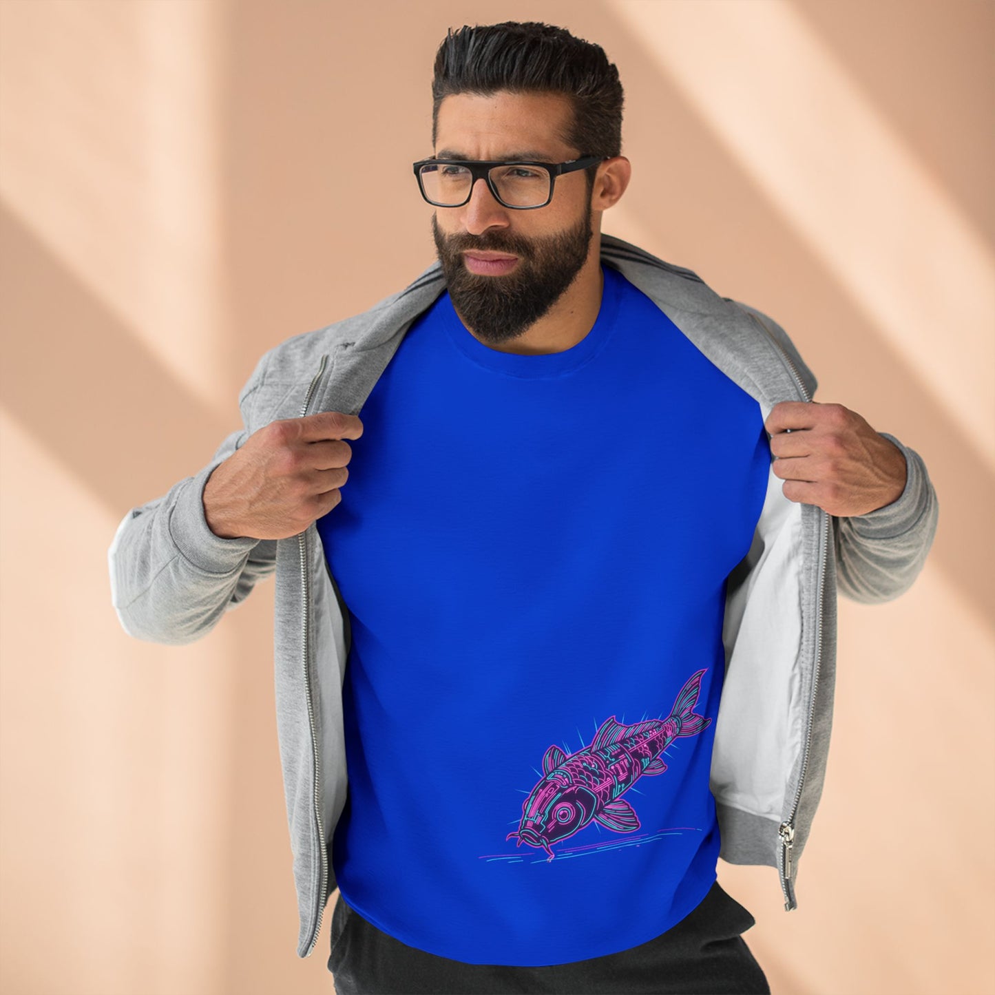 Koi wave sweatshirt