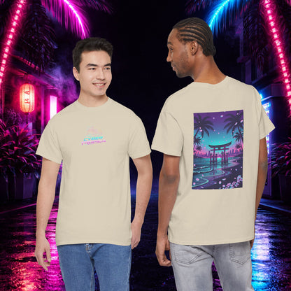 Tropical Beach Torii Gate T-Shirt