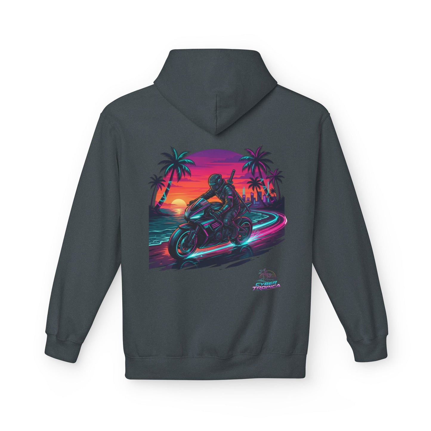 Neon Palm Rider Graphic Pullover 1st edition
