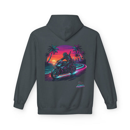 Neon Palm Rider Graphic Pullover 1st edition