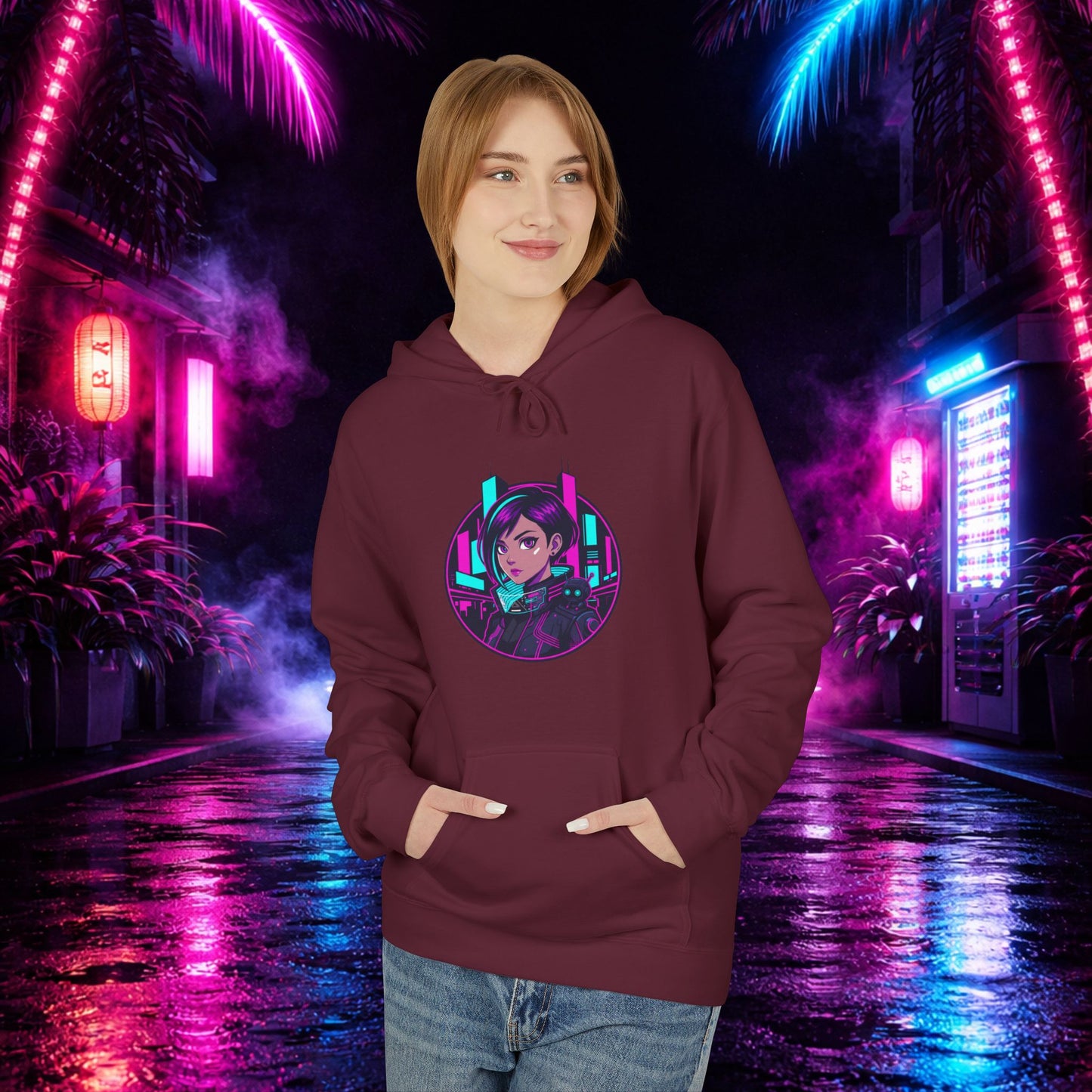 Cyberpunk City Hoodie 1st edition