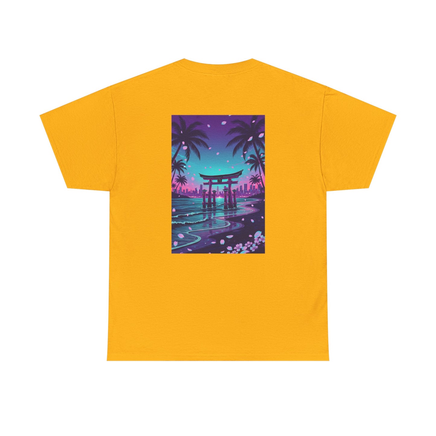 Tropical Beach Torii Gate T-Shirt