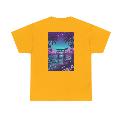 Tropical Beach Torii Gate T-Shirt