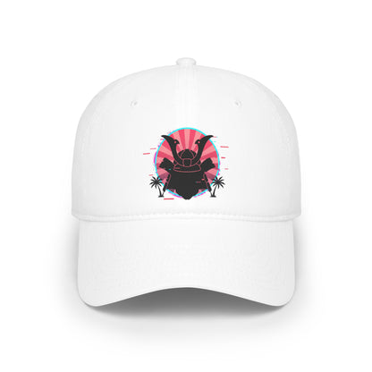 Tropical Samurai Sunset Baseball Cap