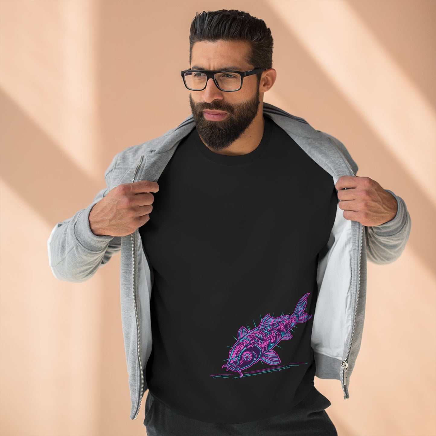 Koi wave sweatshirt