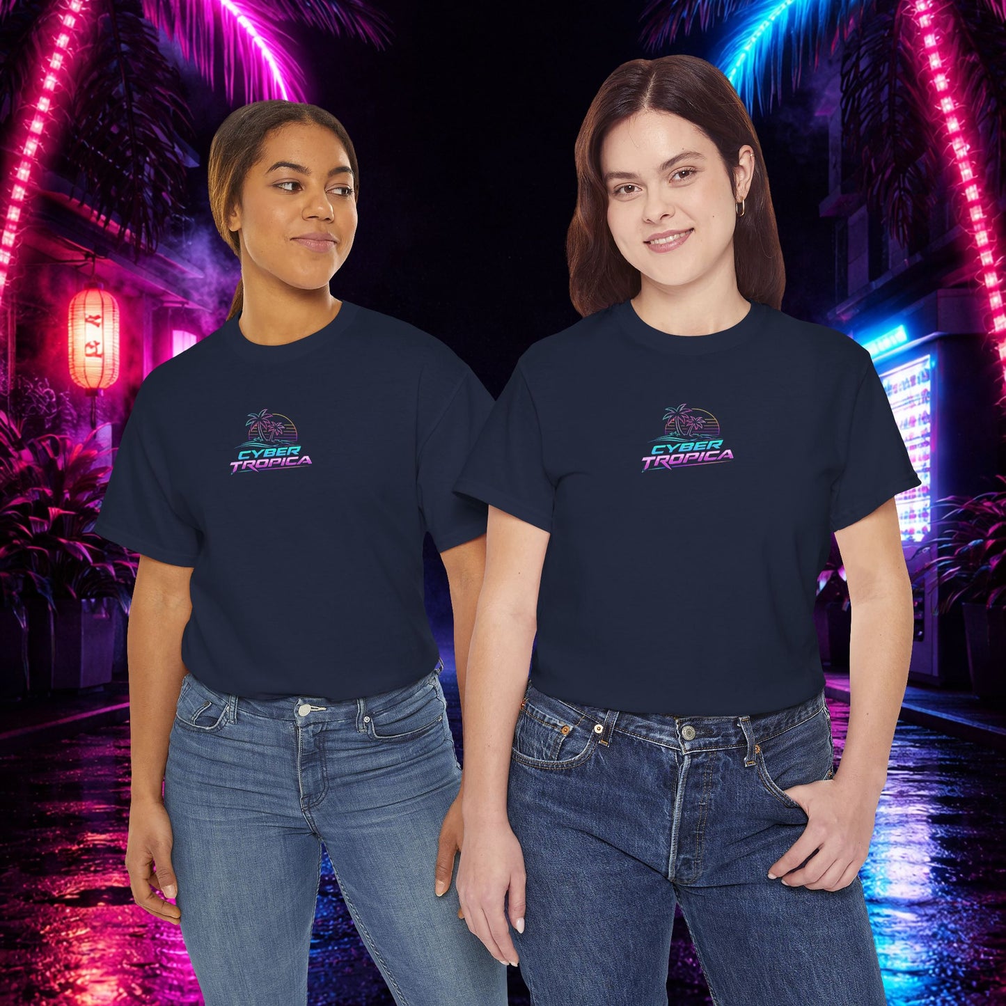 Tropical Beach Torii Gate T-Shirt
