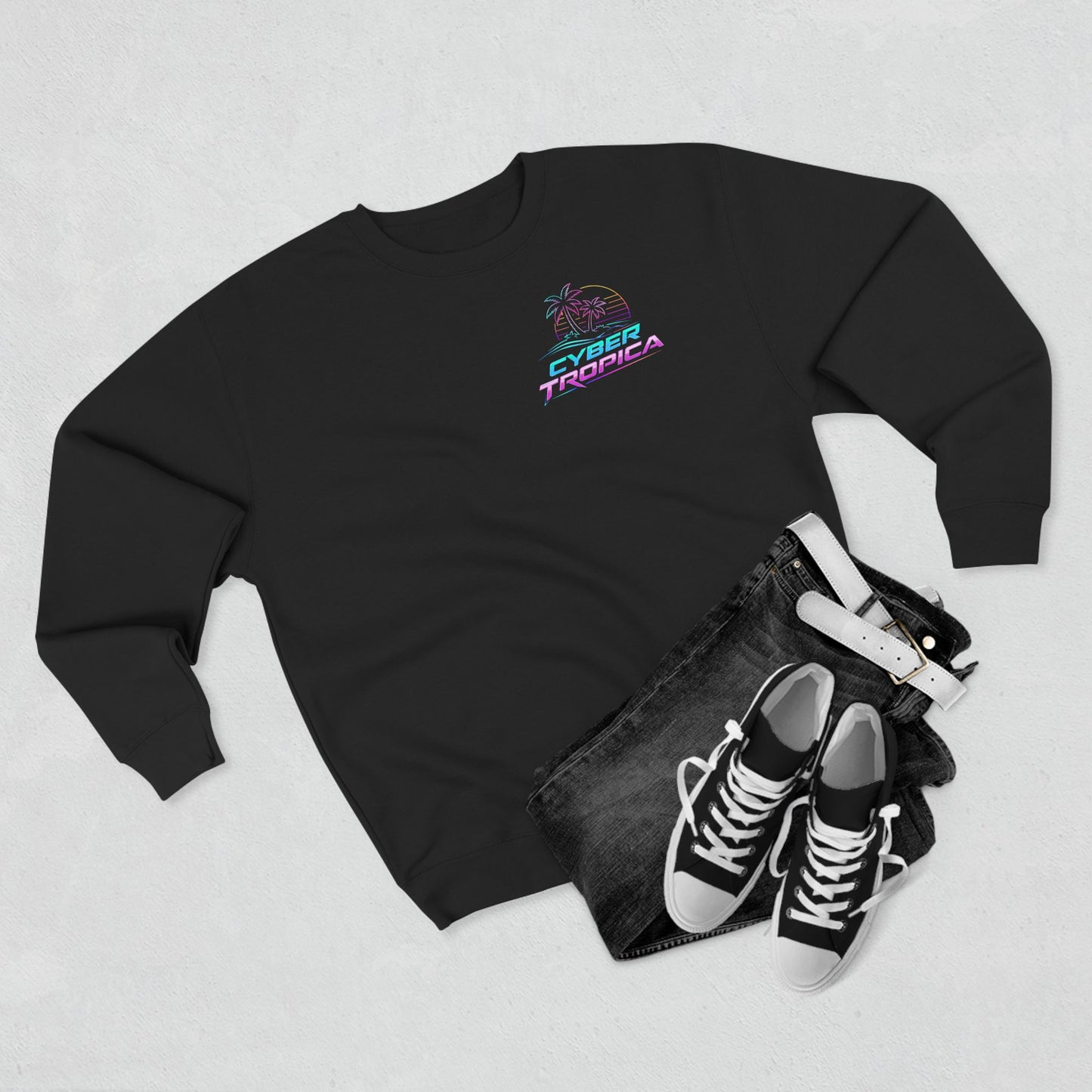 Tropical Sakura Sunset sweatshirt