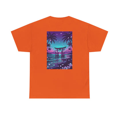 Tropical Beach Torii Gate T-Shirt