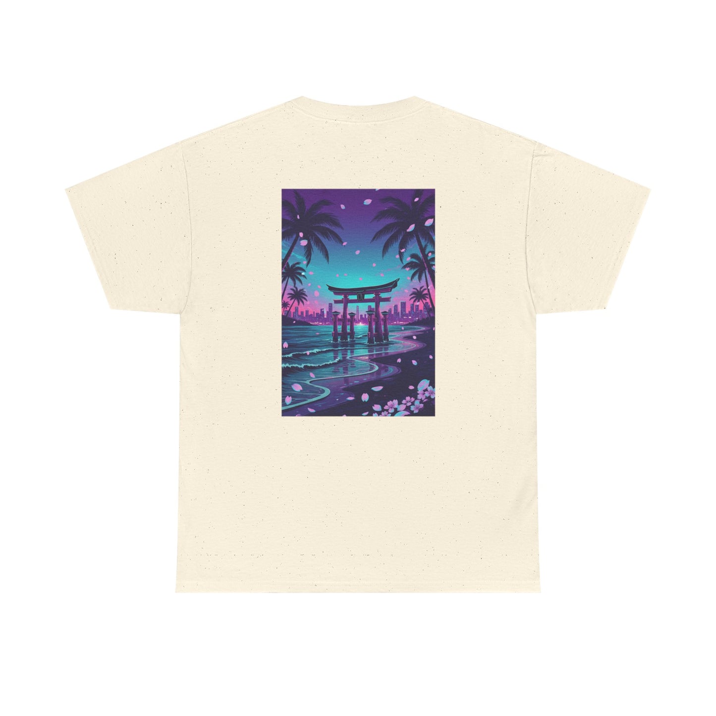 Tropical Beach Torii Gate T-Shirt