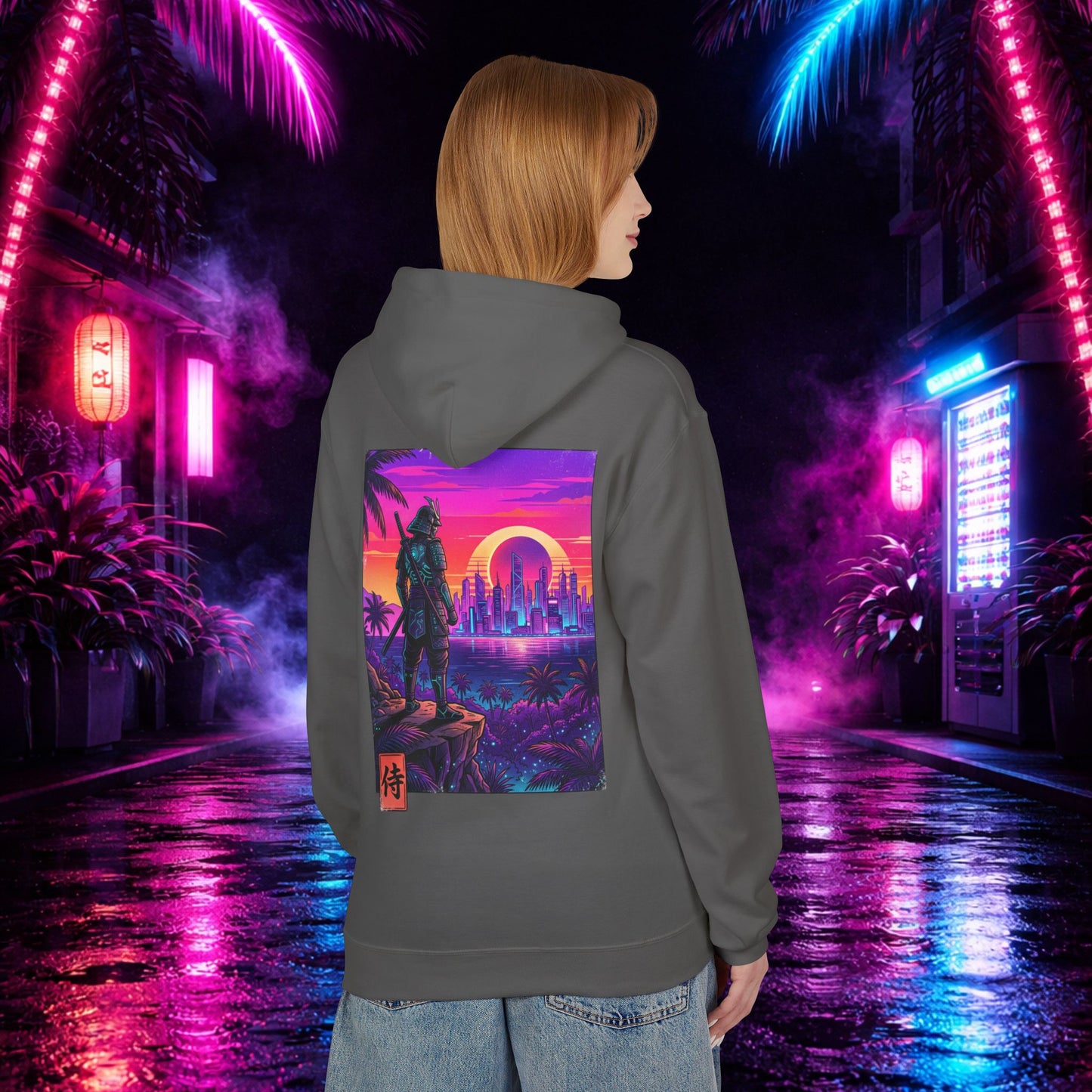 Cyber Lone Samurai Hoodie 1st edition