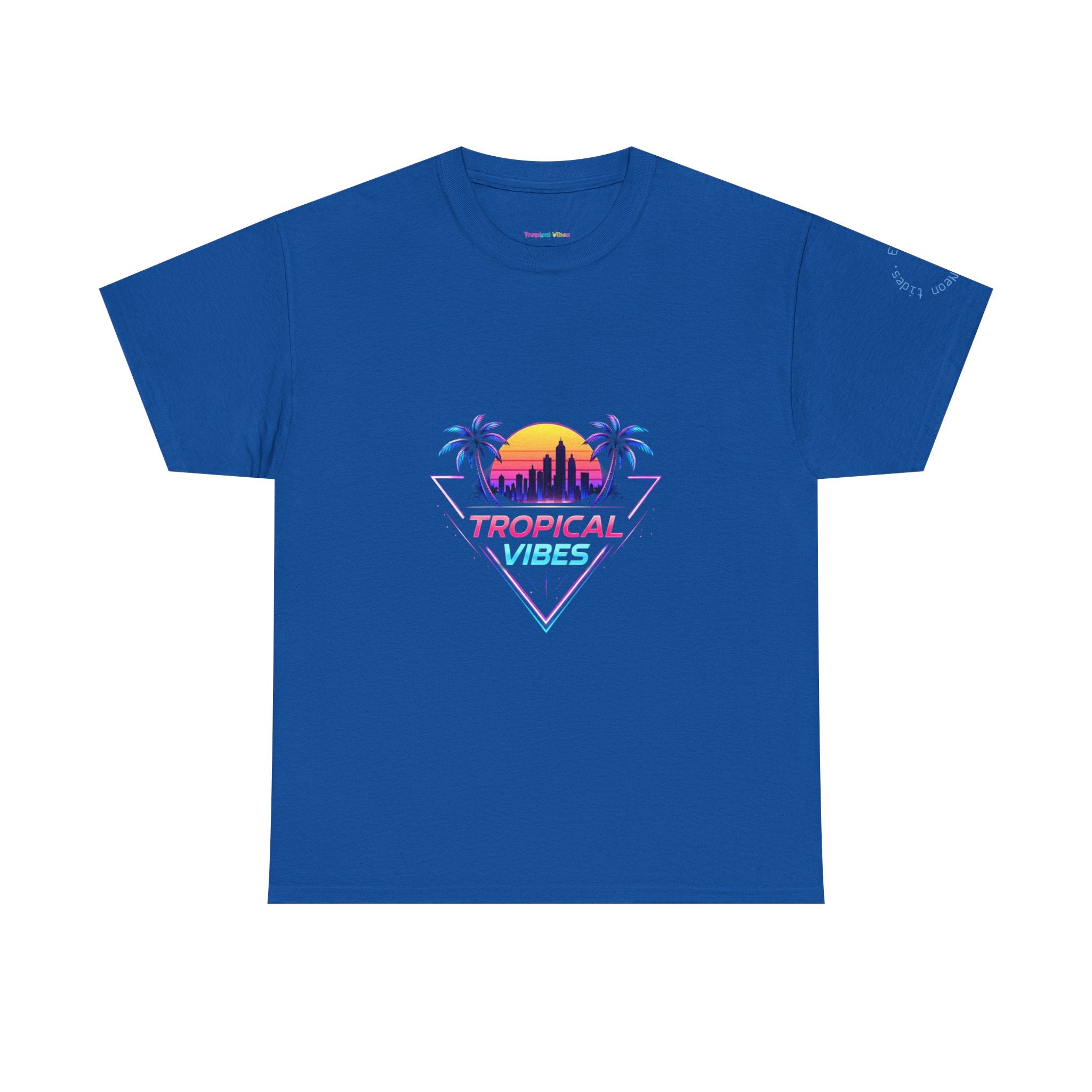 Torii Gate T-Shirt — Tropical Vibes Sunset Palm Tee