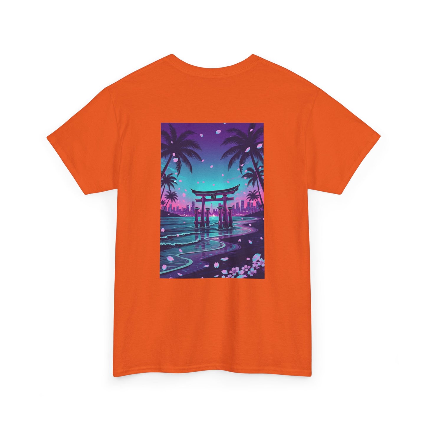 Tropical Beach Torii Gate T-Shirt