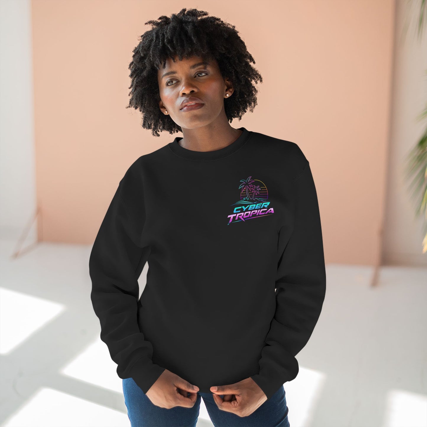 Tropical Sakura Sunset sweatshirt