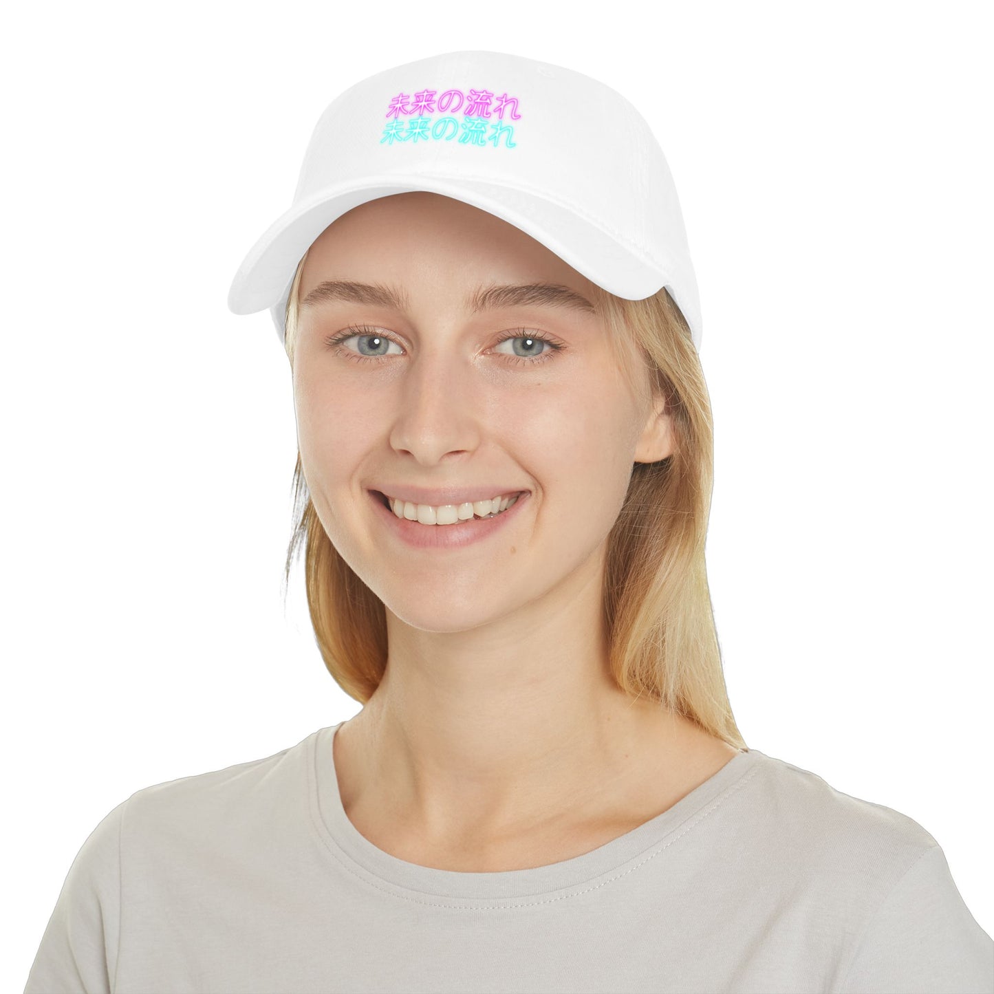 Neon 未来の流れ (Flow of the Future) Baseball Hat
