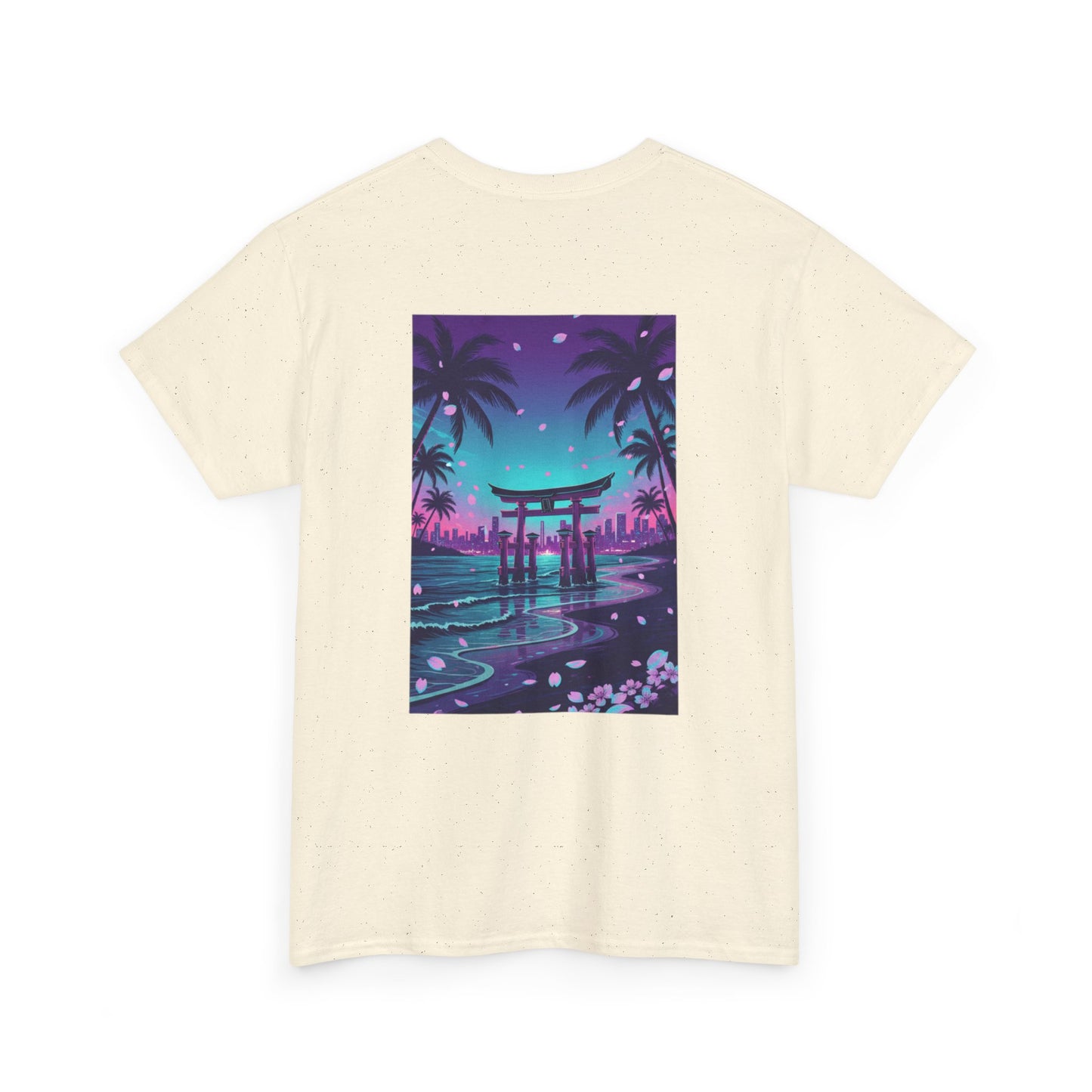 Tropical Beach Torii Gate T-Shirt
