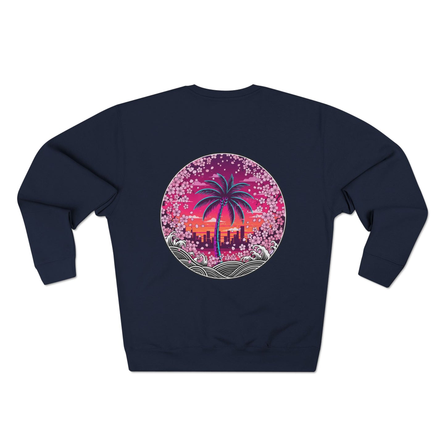 Tropical Sakura Sunset sweatshirt