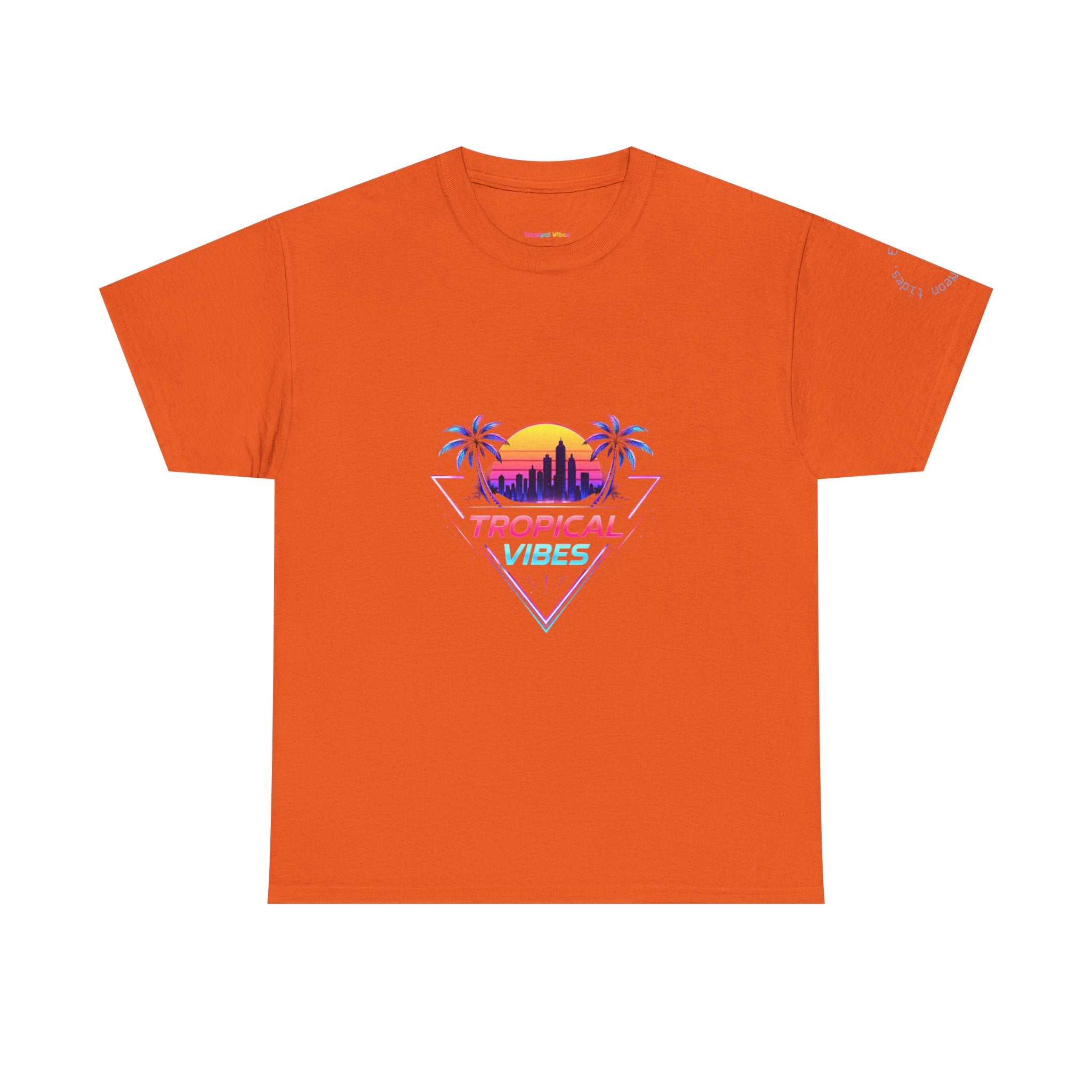 Torii Gate T-Shirt — Tropical Vibes Sunset Palm Tee