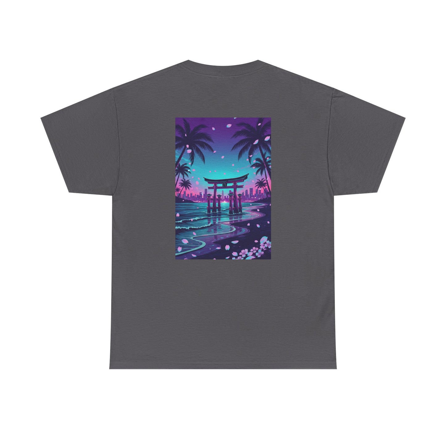 Tropical Beach Torii Gate T-Shirt
