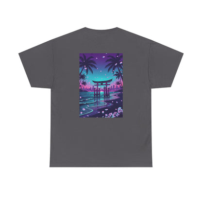 Tropical Beach Torii Gate T-Shirt
