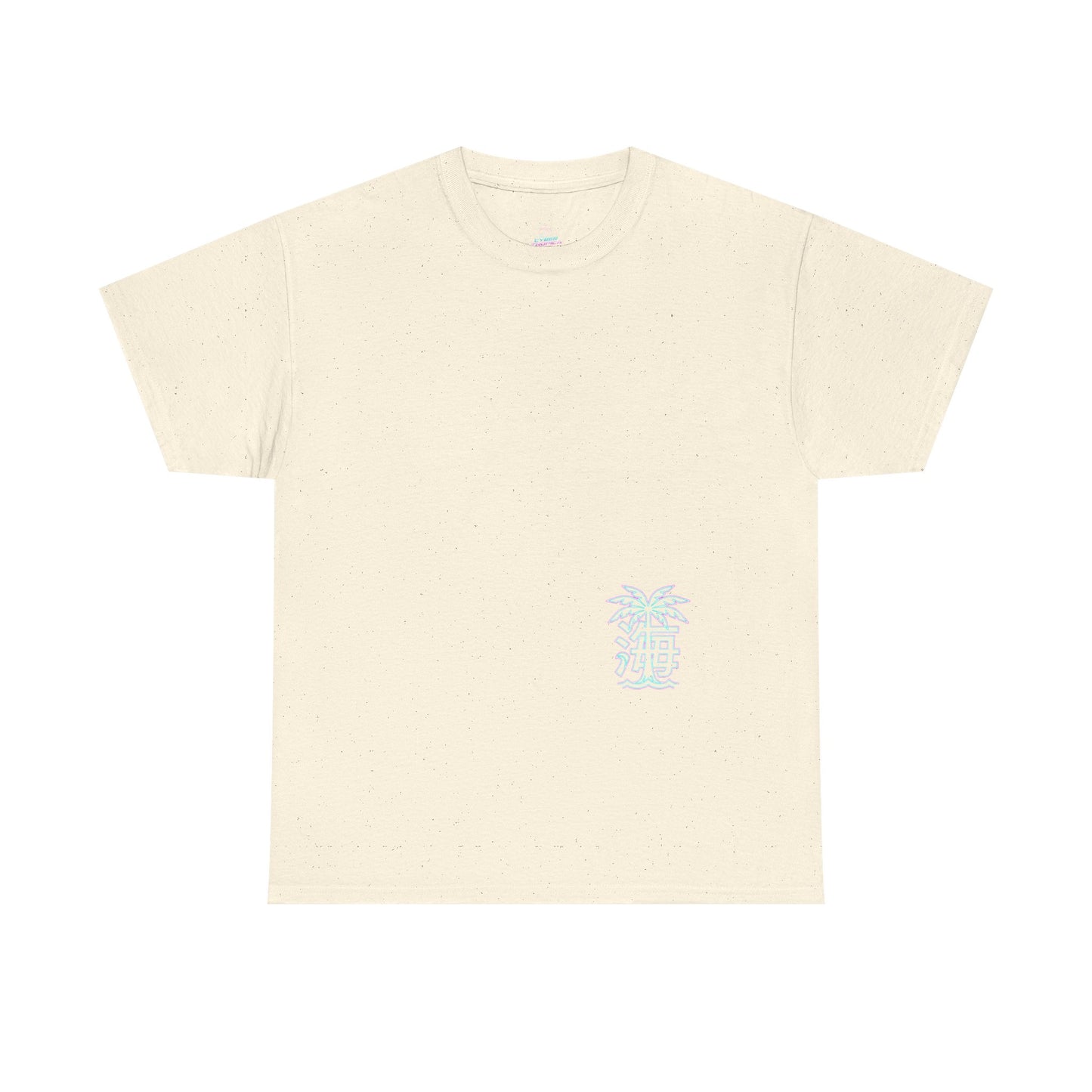 Vaporwave Japanese Surf T-Shirt — "未来の海" Retro Neon Aesthetic