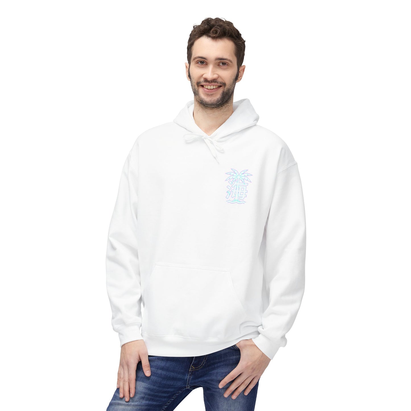 Neon Palm Rider Graphic Pullover 1st edition